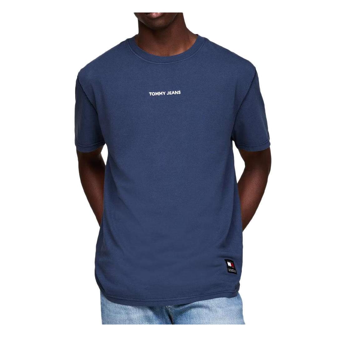 T-shirt Marine Homme Tommy Jeans Reg Gd - 3XL-1