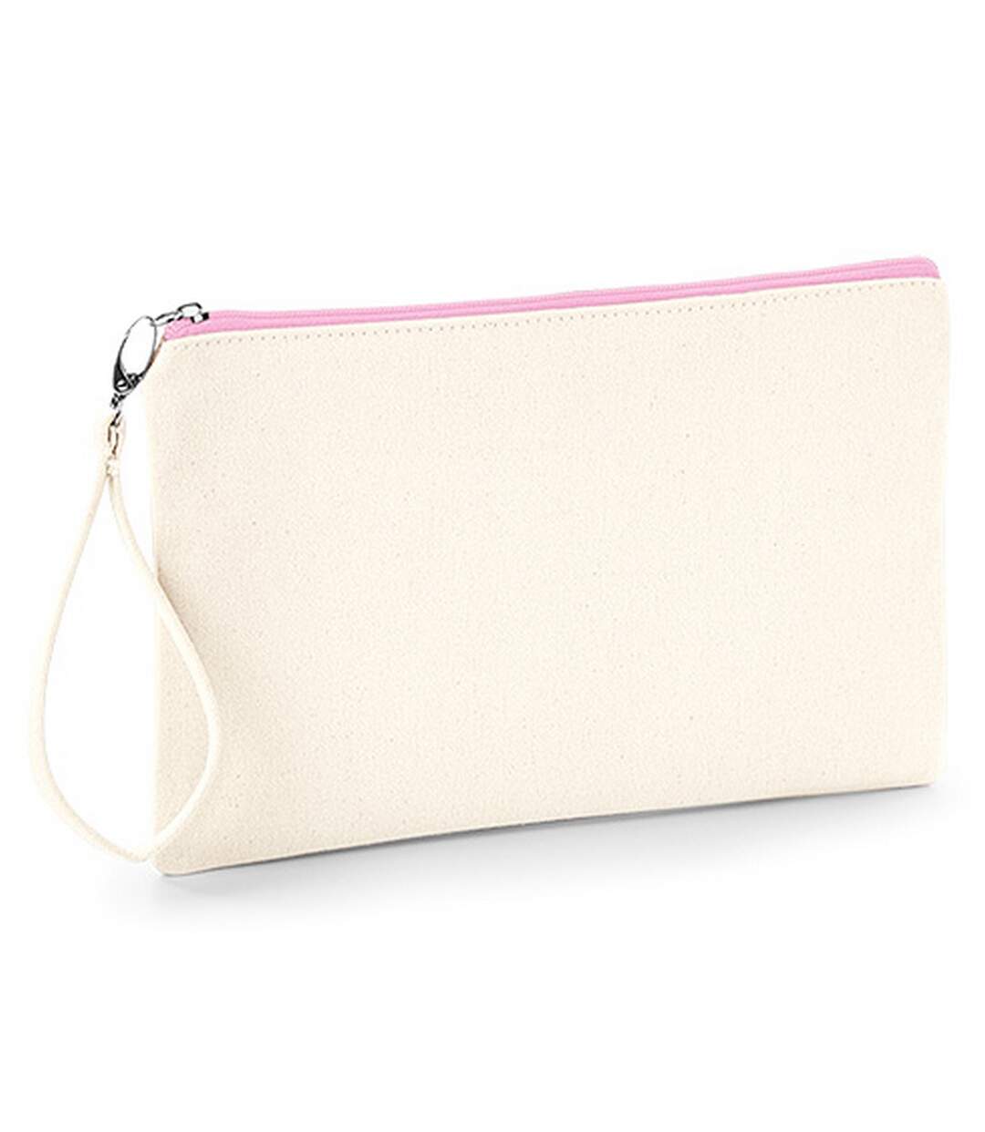 Pochette poignet femme 26 x 17cm beige pâle / rose Westford Mill