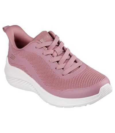 Womens/ladies bobs squad waves still wading trainers rose Skechers