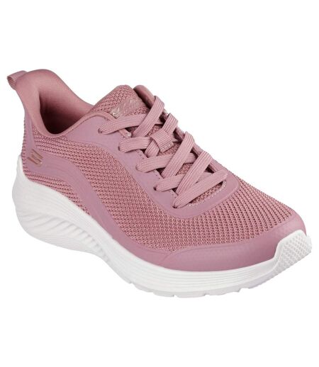 Womens/ladies bobs squad waves still wading trainers rose Skechers