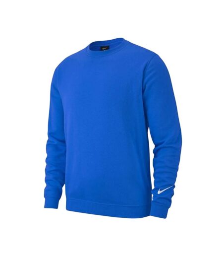Sweat Motif/style Swoosh Park Homme Bleu Nike