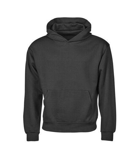 Mens Urban Heavy Loose Fit Hoodie Black Tee Jays