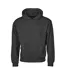 Mens Urban Heavy Loose Fit Hoodie Black Tee Jays-1
