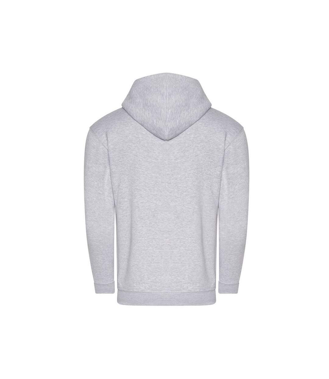 Veste À Capuche Adulte Gris Chiné Awdis-2
