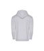 Veste À Capuche Adulte Gris Chiné Awdis-2