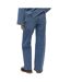 Jean droit bleu femme vero moda kathy-2