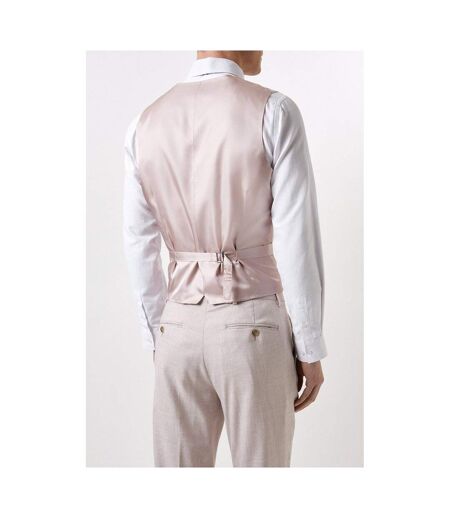Burton Mens Slub Slim Vest (Pink) - UTBW952