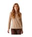 T-shirt federica femme taupe / vanille claire Regatta