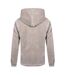 Mens Logo Sherpa Quarter Zip Hoodie Grey MKI MIYUKI ZOKU-3