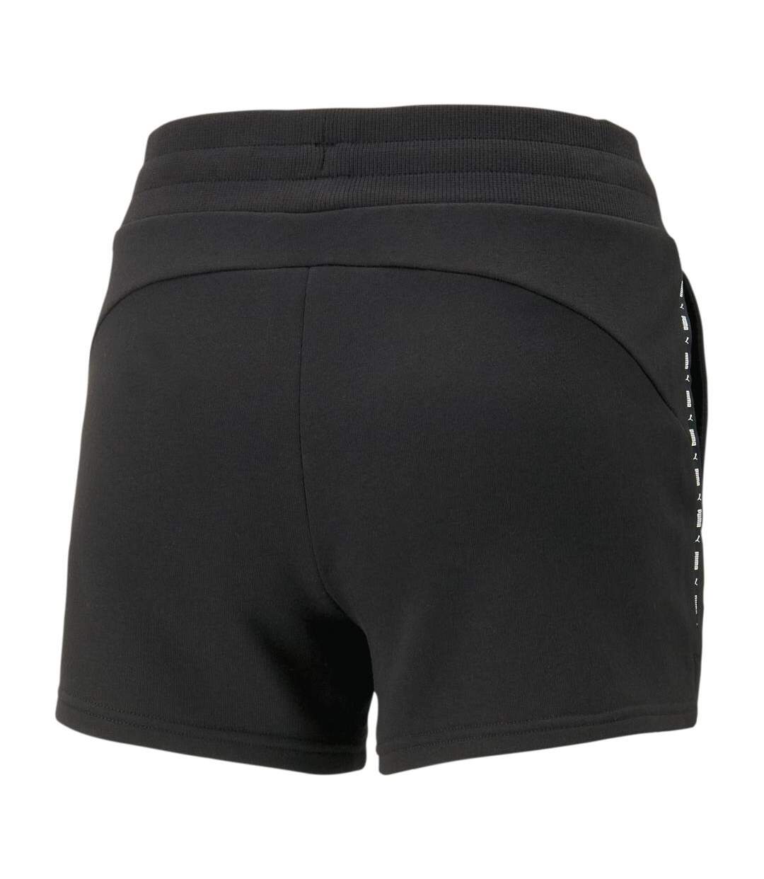 Short Noir Femme Puma Power Tape - L