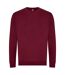 Awdis Mens Organic Sweatshirt (Burgundy)