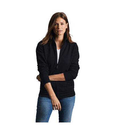 Russell Womens/Ladies Authentic Sweat Jacket (Black) - UTBC4656