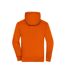 Veste À Capuche Lifestyle Homme Orange Foncé Bleu Marine James And Nicholson-2