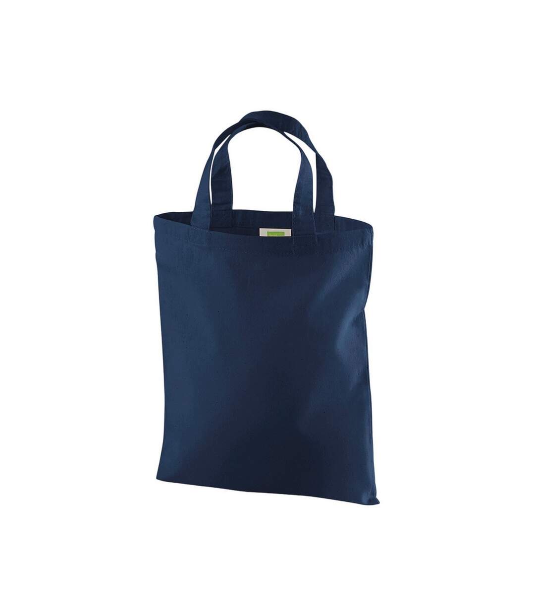 Mini reusable tote bag one size french navy Westford Mill-2