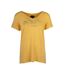 T-shirt Jaune Femme Von Dutch ROAN - L