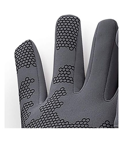 Beechfield Unisex Adult Sports Tech Softshell Gloves (Graphite)