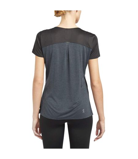 T-shirt femme noir On Running