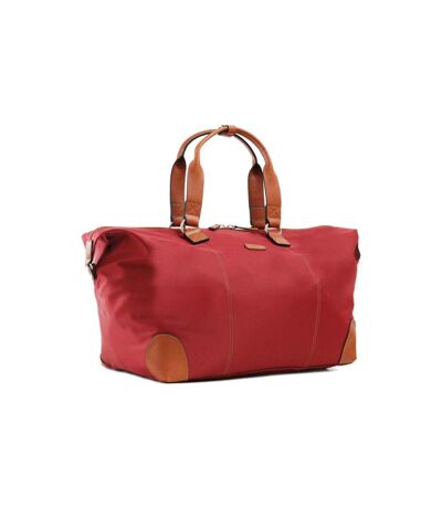 Katana - Sac week-end nylon et cuir - rouge - 6854