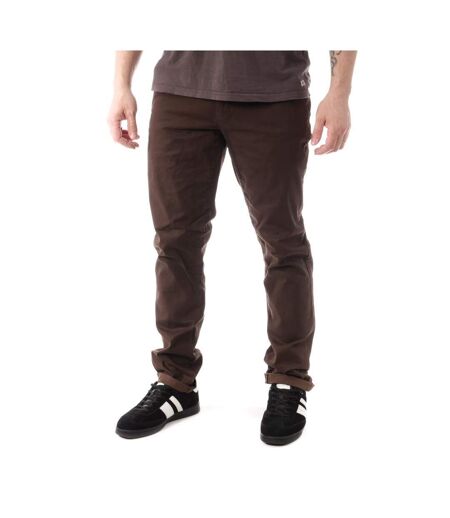 Chino marron foncé homme paname brothers costa 4lt - 29