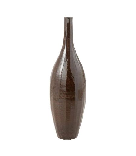 Vase Bouteille en Terre Cuite Terra 93cm Marron