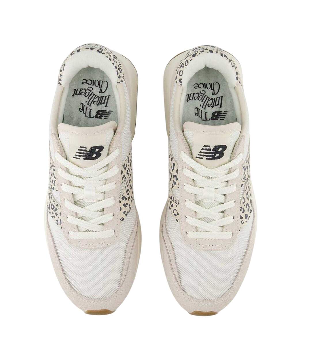 Baskets Motif/style N Adulte Blanc Beige Noir New Balance-3
