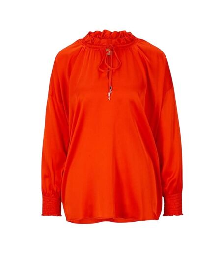Blouse Baratina Femme Orange Vif Boss