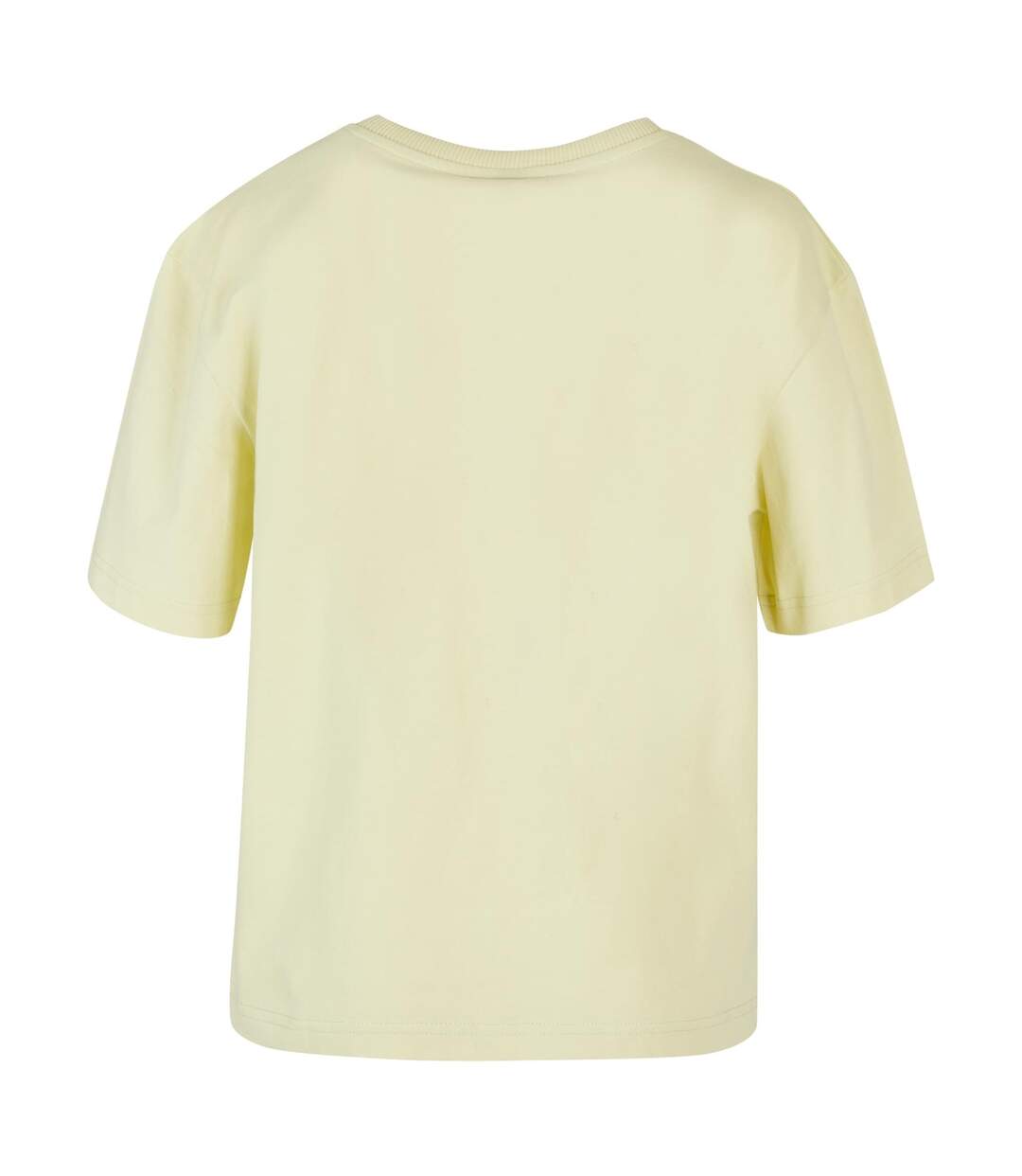 T-shirt Everyday Femme Jaune Pâle Build Your Brand-2