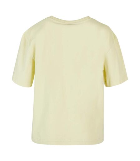 T-shirt Everyday Femme Jaune Pâle Build Your Brand