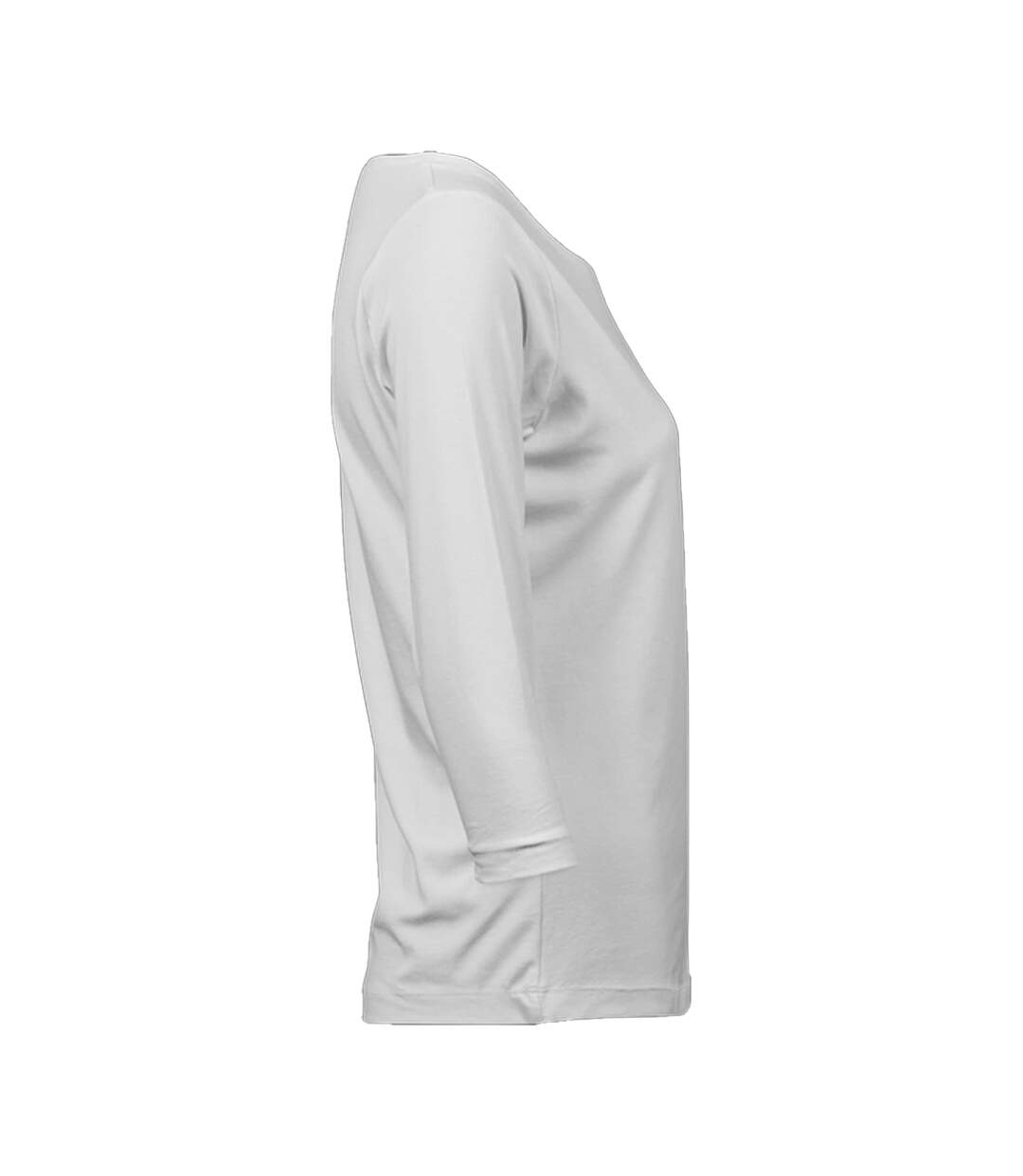 T-shirt Manches ¾ Femme Blanc Tee Jays-4