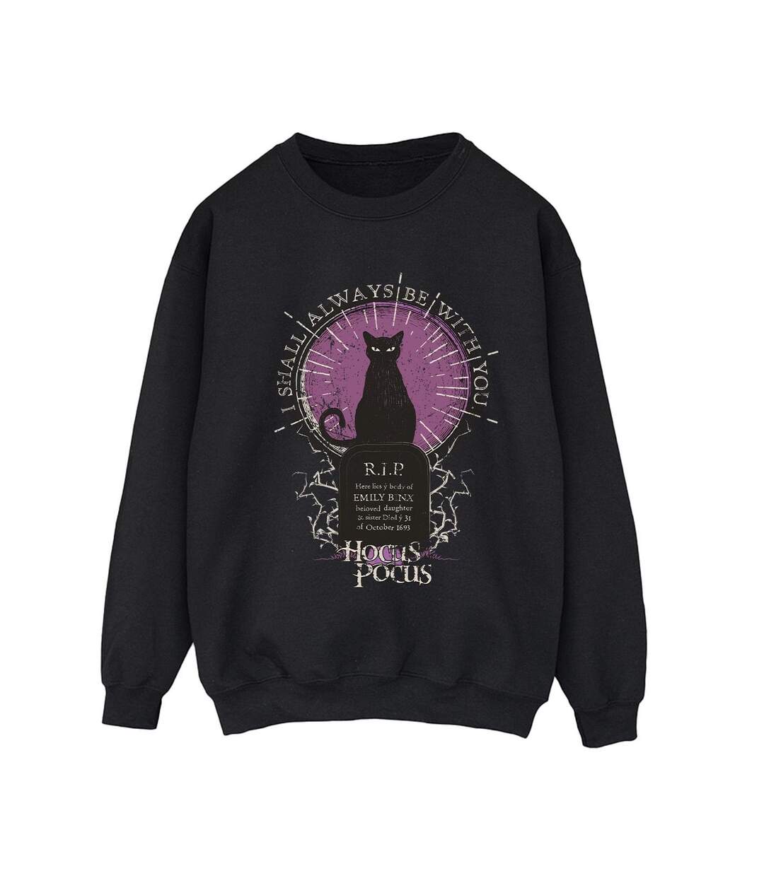 Disney - Sweat HOCUS POCUS RIP EMILY BINX - Femme (Noir) - UTBI15648-1