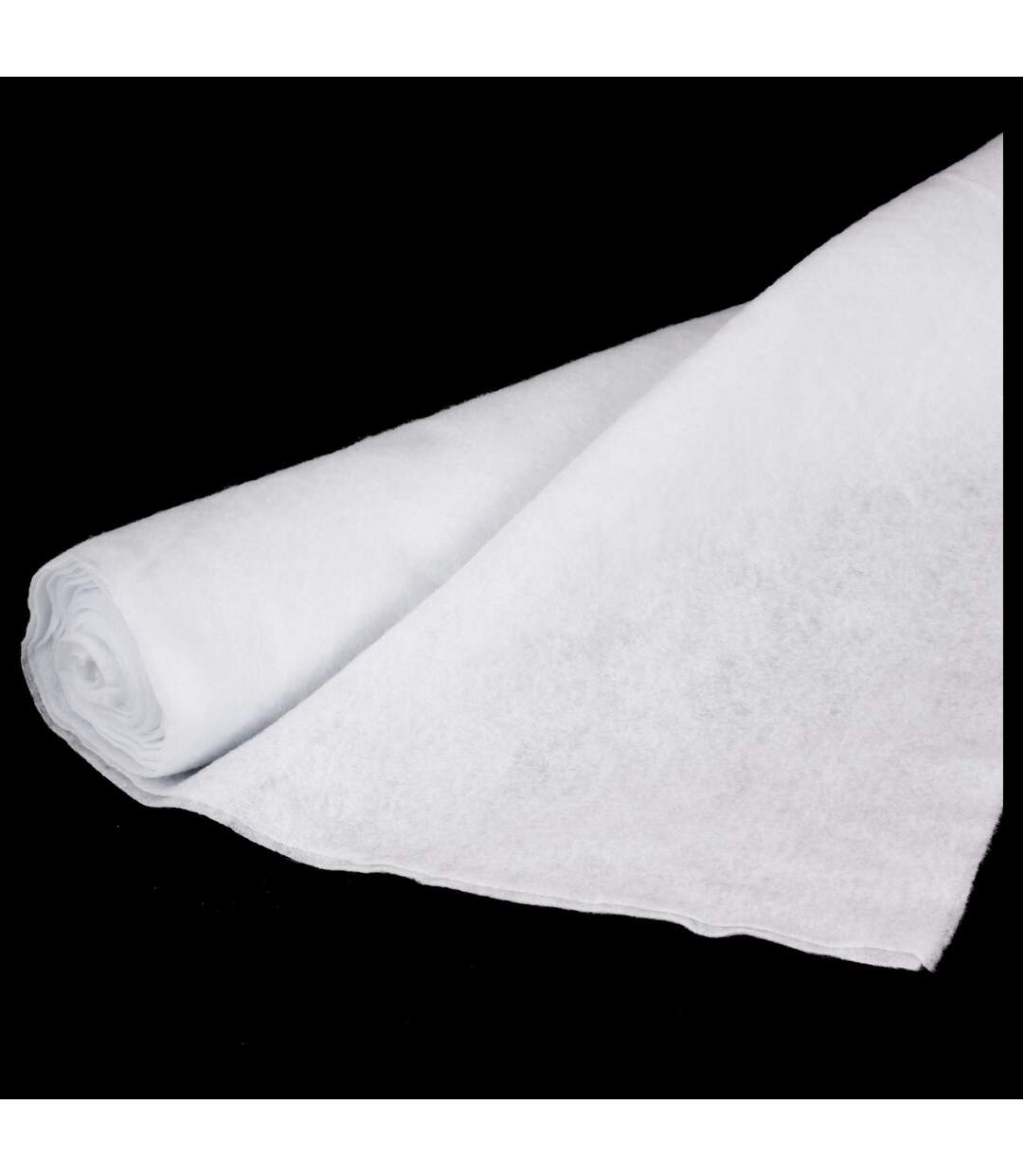 Tapis pour sapin de Noël rectangulaire - L. 200 x l. 100 cm - Blanc-1