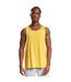 Débardeur Motif/style Uni Homme Jaune Taxi Build Your Brand-1