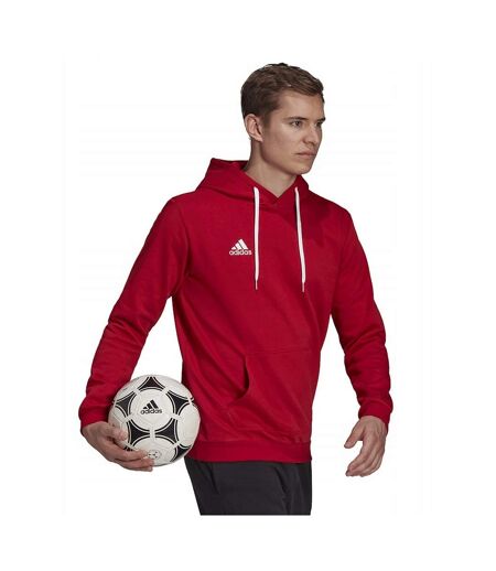 Sweat À Capuche Entrada Homme Rouge Adidas