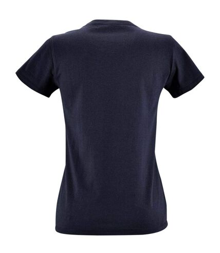 SOLS Womens/Ladies Imperial Fit Short Sleeve T-Shirt (French Navy) - UTPC2907