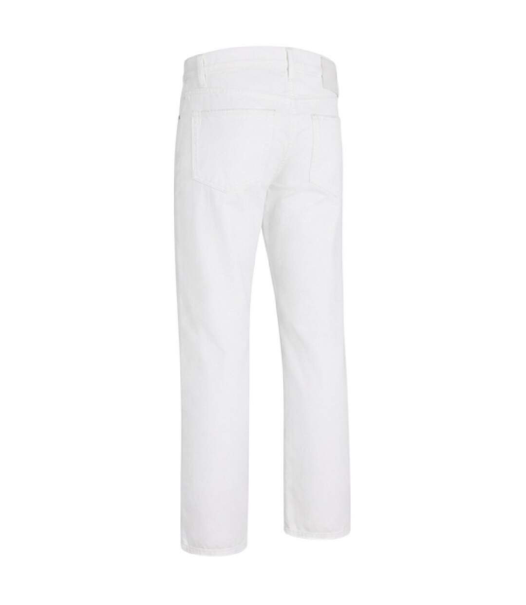 Mens 502 Straight Leg Jeans White Levis-3