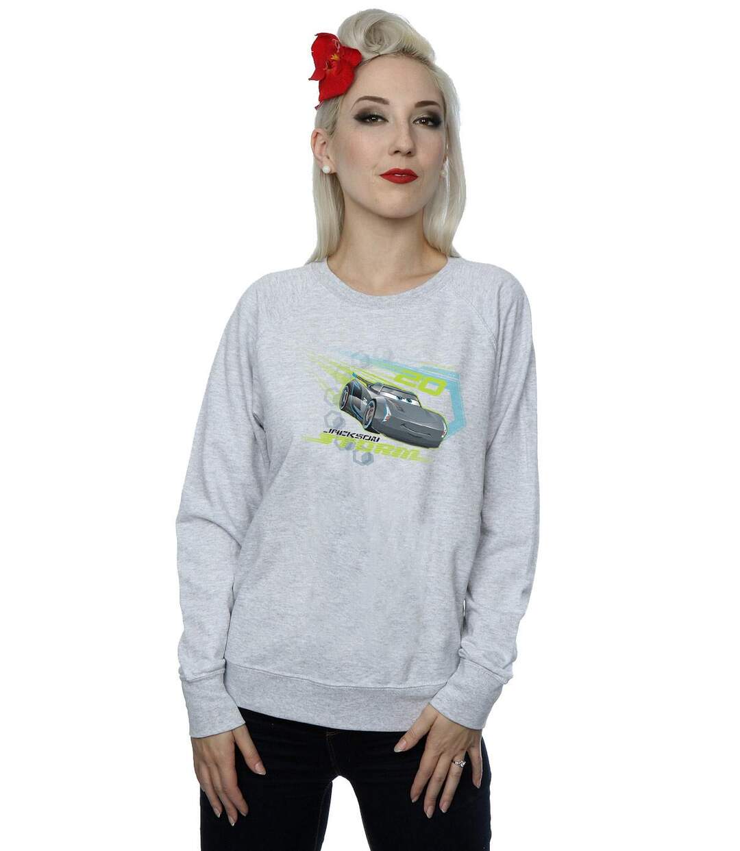 Disney - Sweat CARS JACKSON STORM - Femme (Noir) - UTBI3218-3