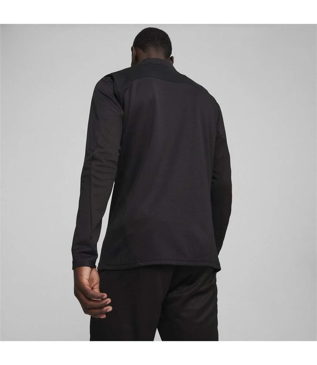 Mens Teamgoal Jacket Black Silver Puma-4