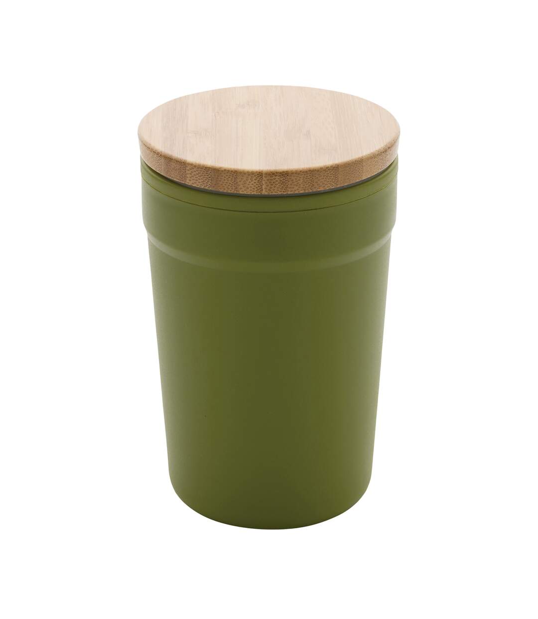 Bamboo recycled 300ml travel mug one size green XD Collection-1