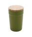 Bamboo recycled 300ml travel mug one size green XD Collection-1