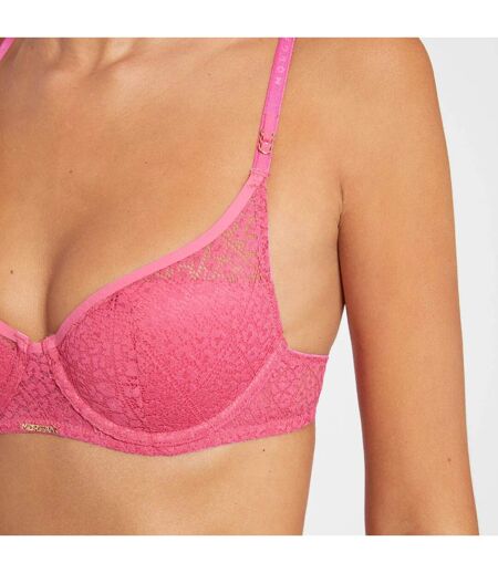 Soutien-gorge ampliforme coques moulées rose Maëlle