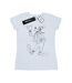 Disney T-shirt en coton classique Goofy pour dames et messieurs (Blanc) - UTBI31027-1