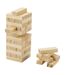 Jeu de blocs en bois à empiler taille unique naturel Floso-1