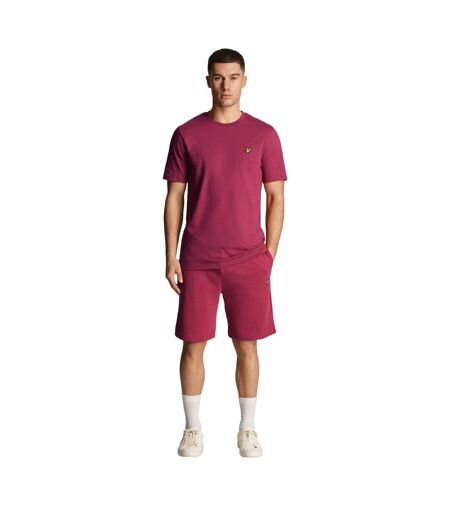 Short de jogging homme bordeaux clair Lyle & Scott Lyle & Scott