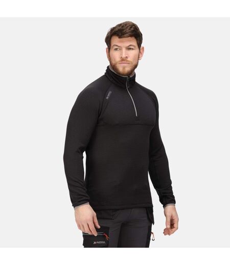 Mens Fleece Thermal Base Layers Black Regatta Professional