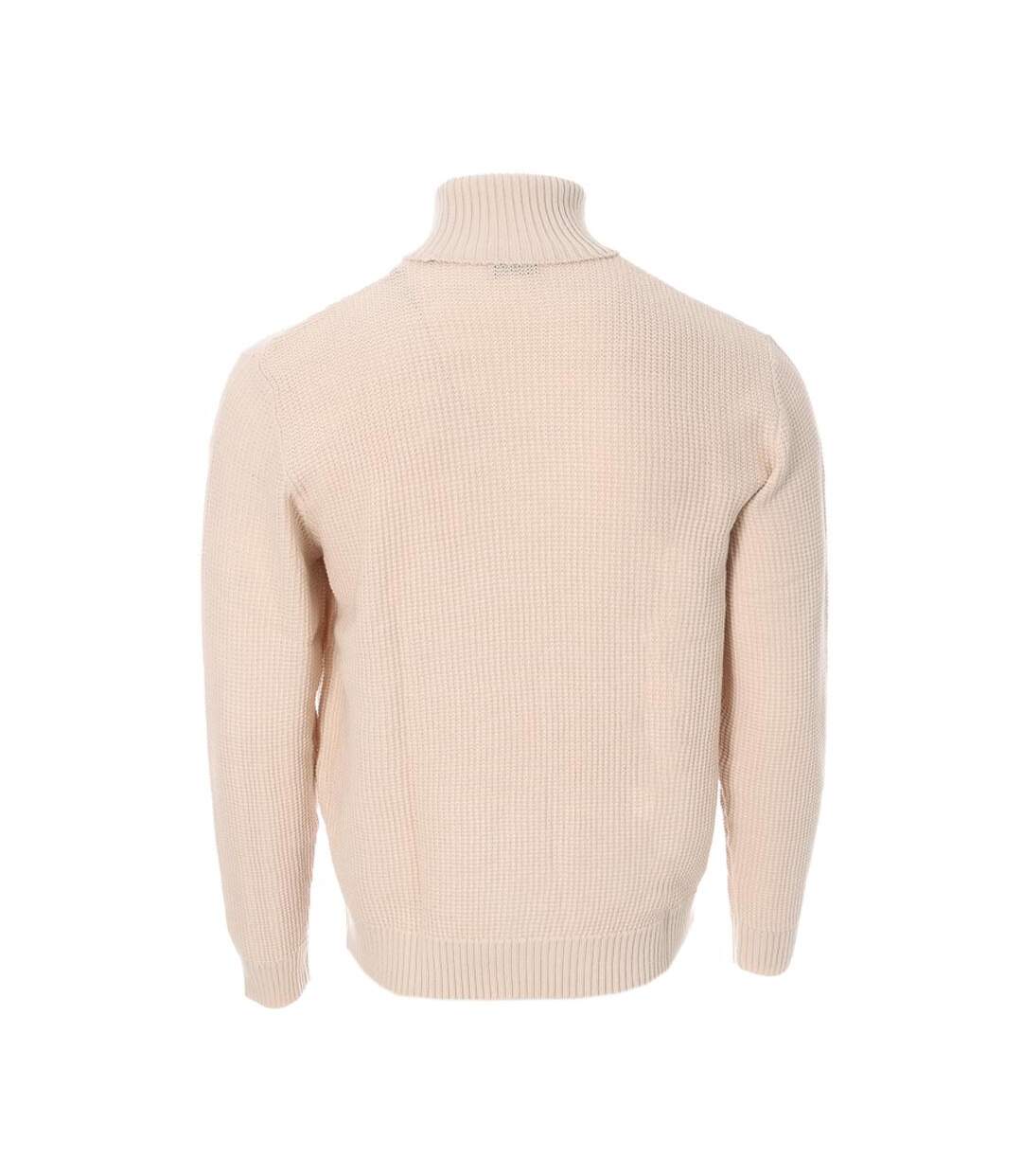 Pull beige homme jack & jones rice - l-2
