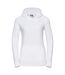 Sweat À Capuche Authentic Femme Blanc Russell-1