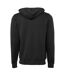 Canvas Unisex Zip-up Polycotton Fleece Hooded Sweatshirt / Hoodie (Black) - UTBC1337