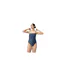 Maillot De Bain 1 Pièce À Bretelles Fines Ajustables Femme Bleu Speedo-1