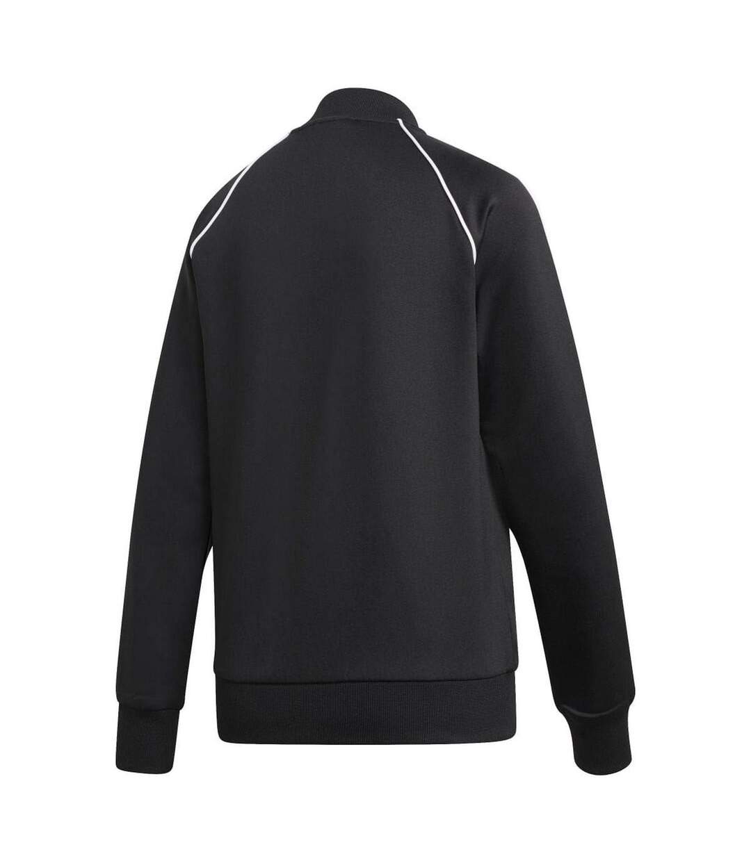 Womens/ladies Adicolor Classics Track Top Black White Adidas-3