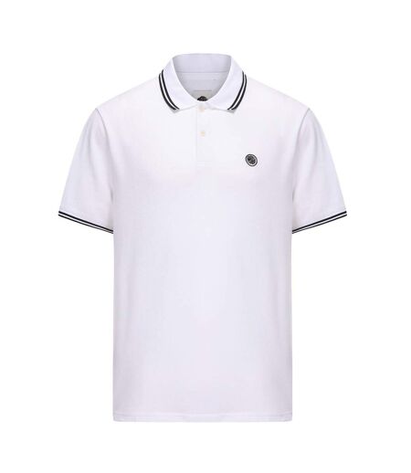 Polo Manches Courtes Barton Homme Blanc Pretty Green